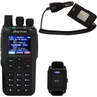 AnyTone AT-D878UV PLUS Bluetooth W/GPS and Programming Kit